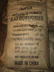 Kali humate 8 -10% (Potassium Humate)